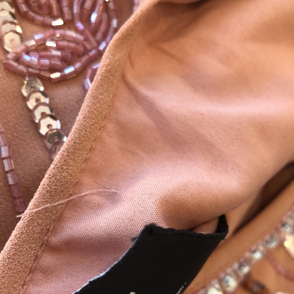 Mac Duggal 70260 Rose Floral Embellished Sleeveless MIDI Dress size 10 - Picture 12 of 13